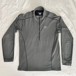 Arc’teryx Delta LT 1/2 zip Medium Gray